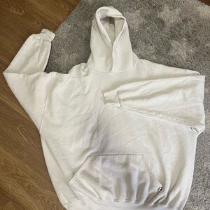 White Russel hoodie XXL